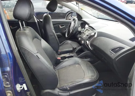 2010 Hyundai Tucson Gls from USA, damaged, VIN KM8JUCAC4AU081853